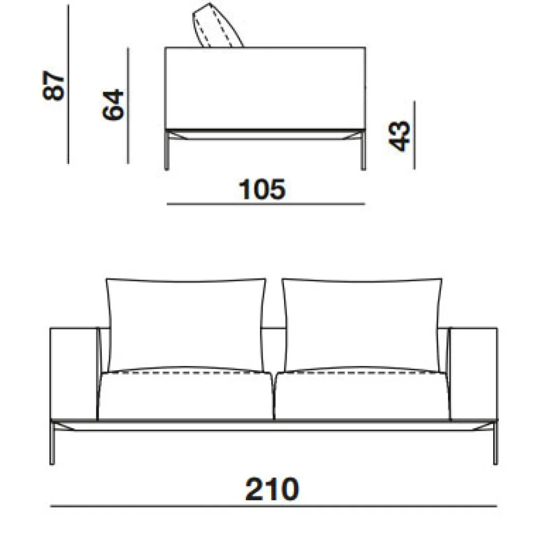 SAVOYE Einzelsofa