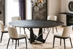 SKORPIO KER-WOOD ROUND Esstisch