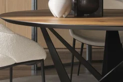SKORPIO WOOD ROUND Esstisch