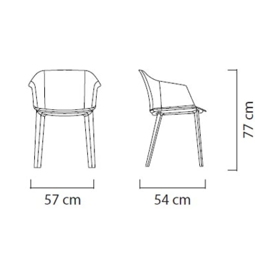 SOFIA UPHOLSTERED Gartenstuhl