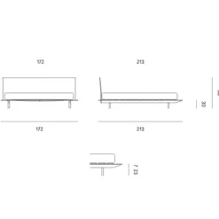 SOTTILETTO Bett