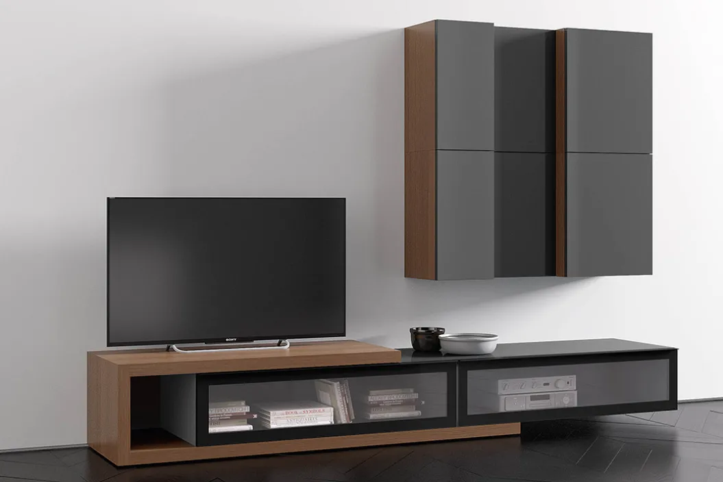 SPAZIO S411 Wohnwand