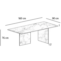 STRATUM XGLASS Esstisch