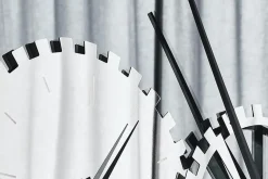 TIMES Spiegel mit Uhr