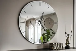 TIMES Spiegel mit Uhr