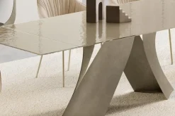 TWIST GLASS Ausziehtisch
