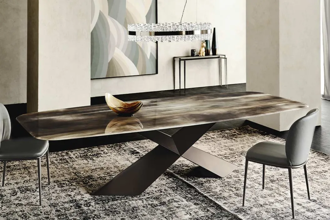 TYRON CRYSTALART Esstisch