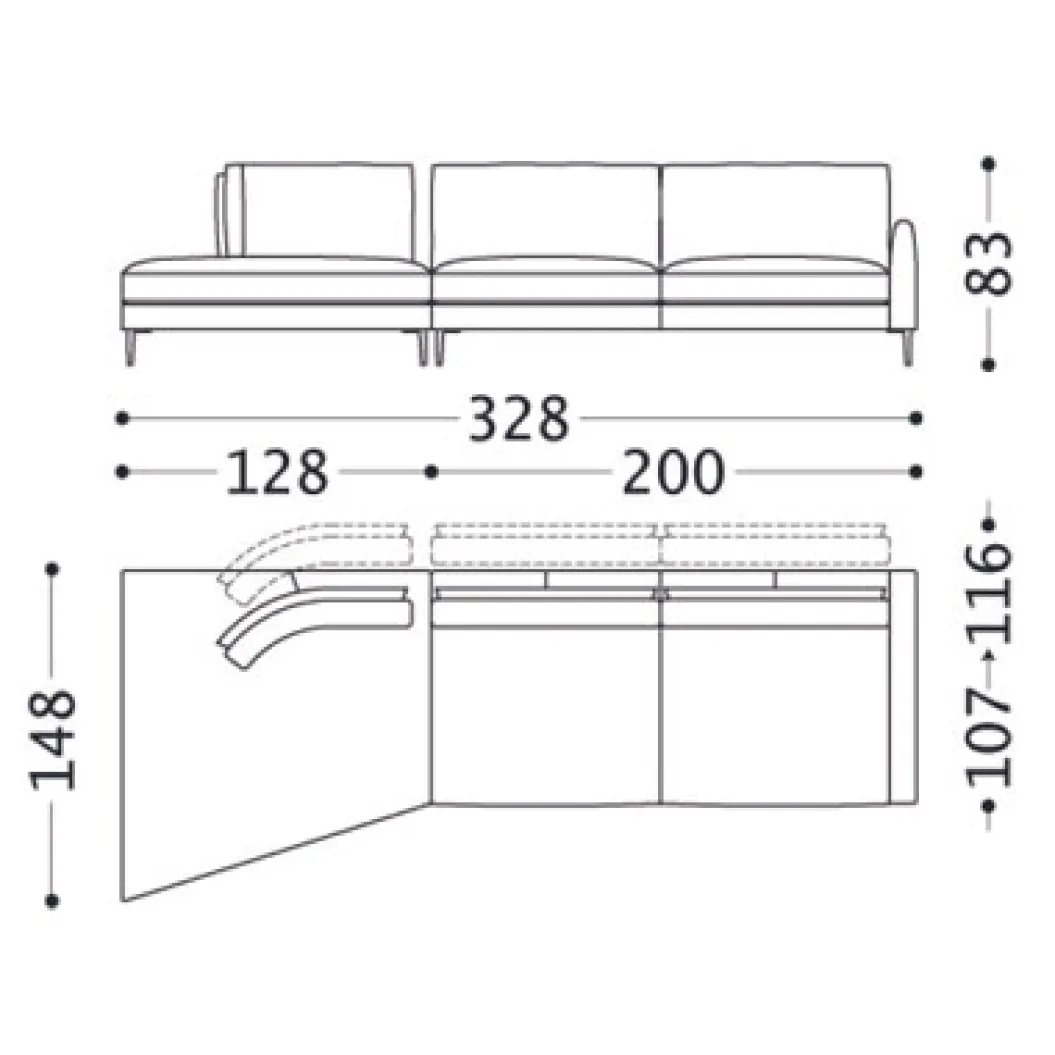 VEGA KUBIC Sofa