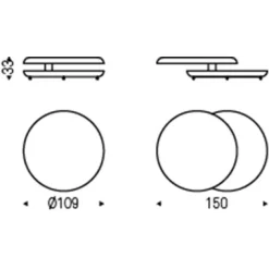 YO-YO BRUSHED Couchtisch